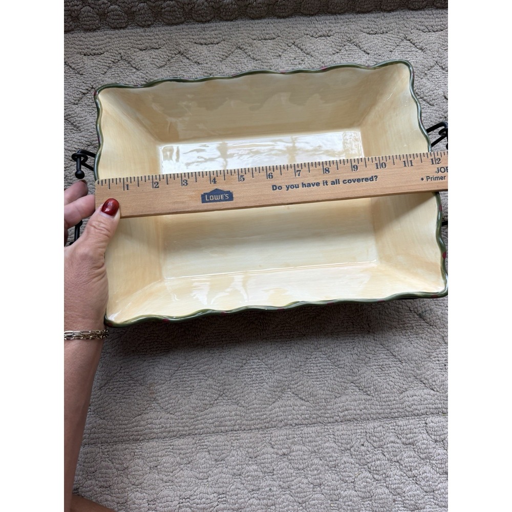 TEMP-TATIONS PRESENTABLE OVENWARE 2 PIECE BAKER - Picture 6 of 11